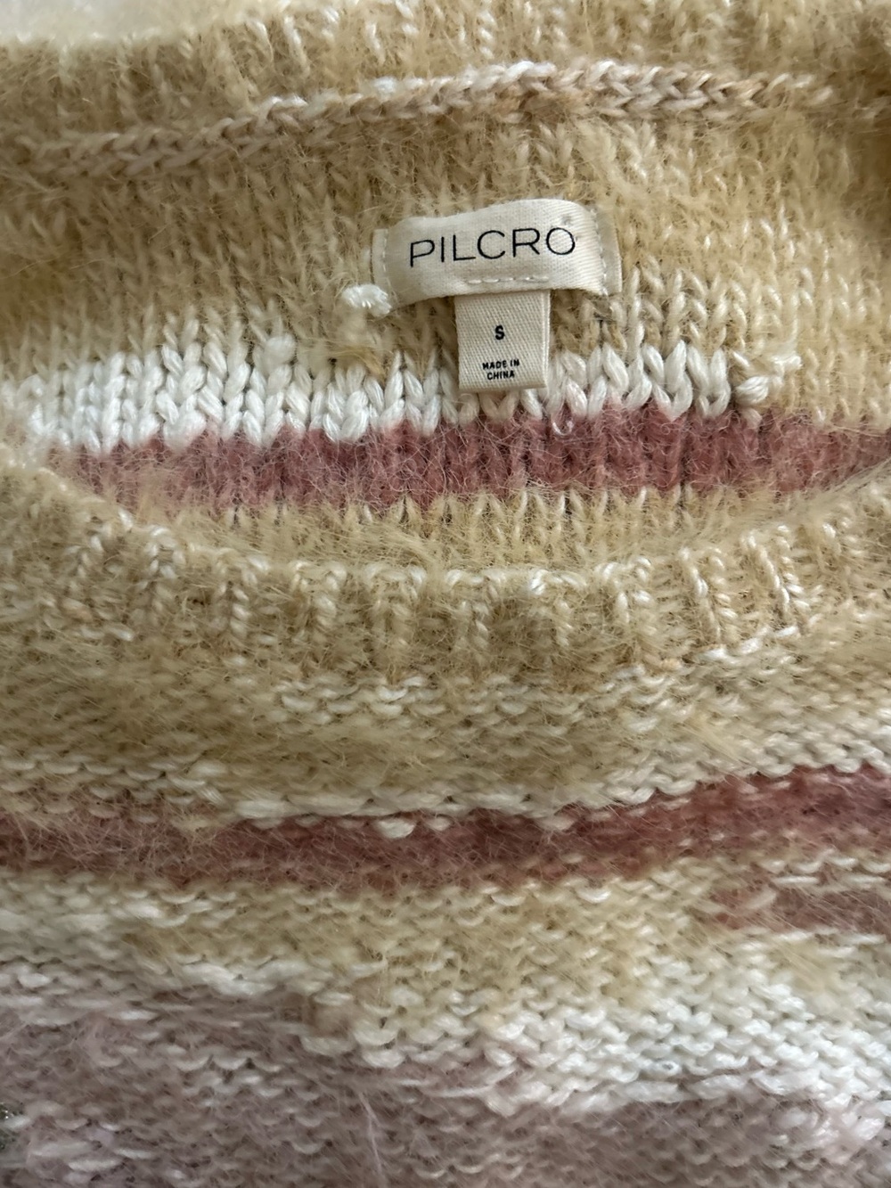 Anthropologie Pilcro Boat Neck Cropped Sweater - Women’s Sweater Size Small - Picture 4 of 7